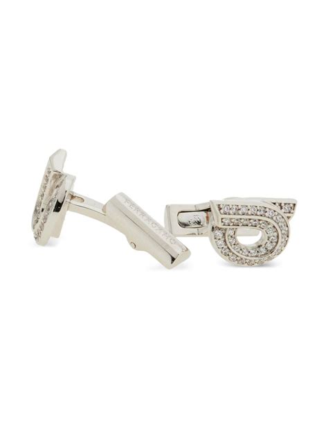 replica ferragamo cufflinks|farfetch Ferragamo cufflink.